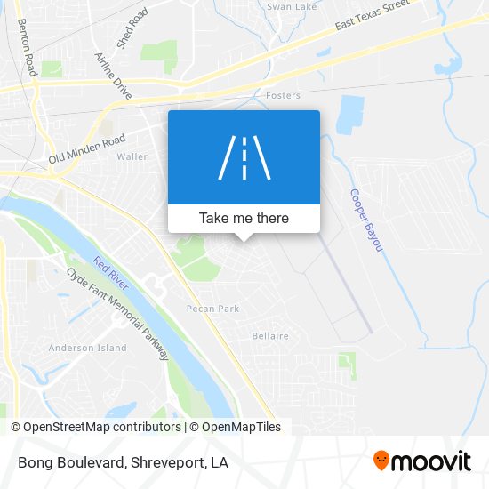 Bong Boulevard map