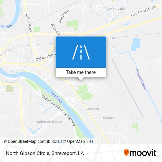 Mapa de North Gibson Circle