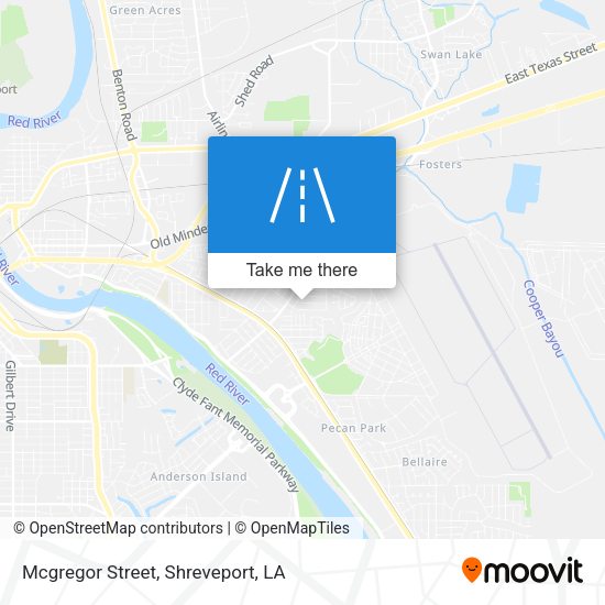 Mcgregor Street map