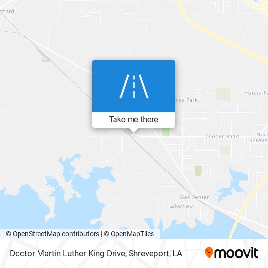 Doctor Martin Luther King Drive map