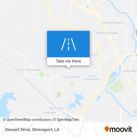 Mapa de Stewart Drive