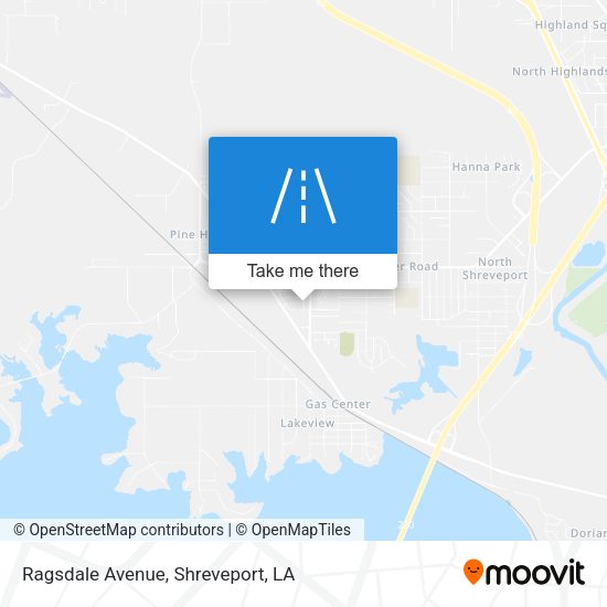 Mapa de Ragsdale Avenue