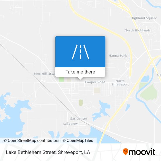 Lake Bethlehem Street map