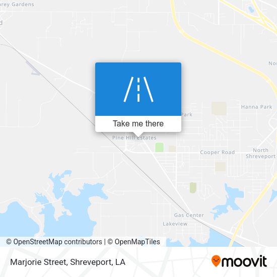 Marjorie Street map