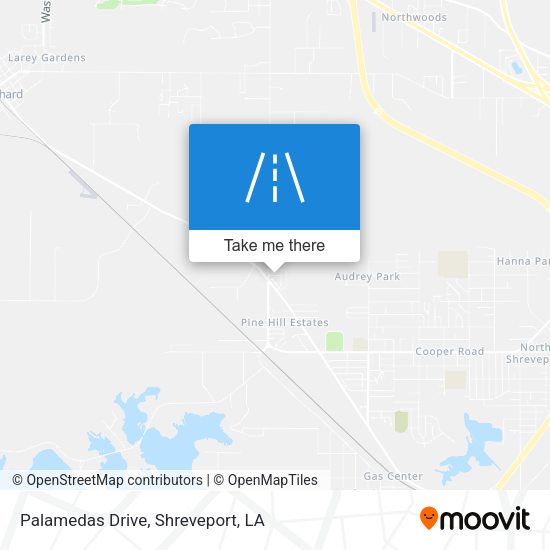 Palamedas Drive map