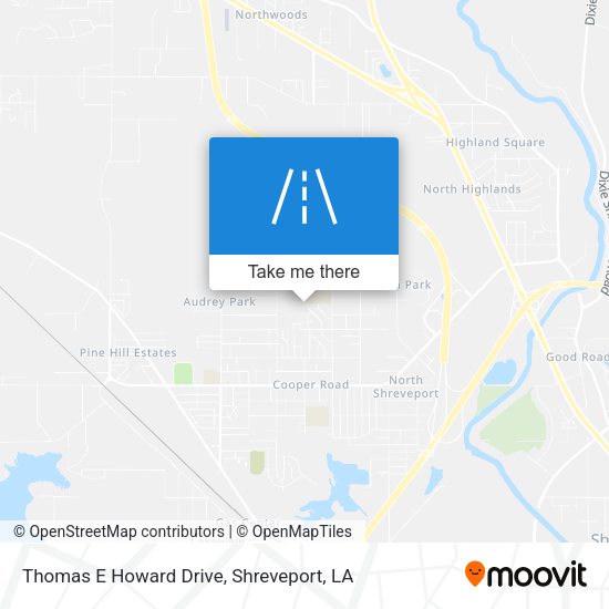 Mapa de Thomas E Howard Drive