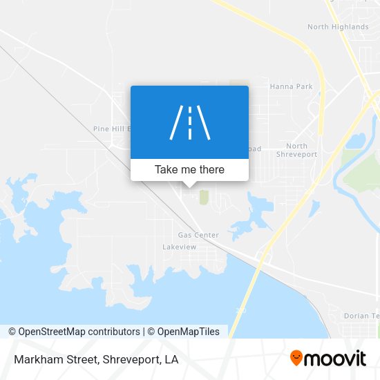 Markham Street map