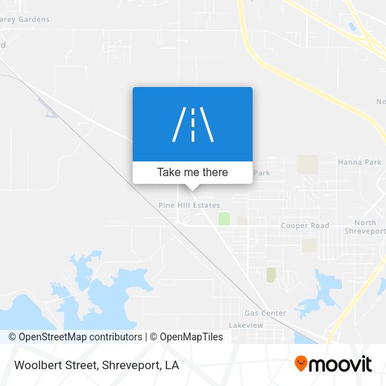 Mapa de Woolbert Street