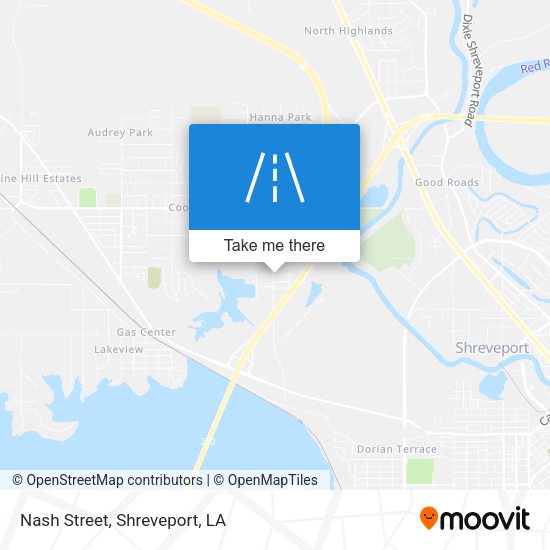 Mapa de Nash Street