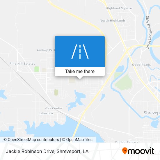 Jackie Robinson Drive map