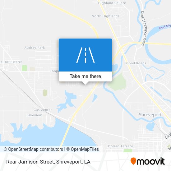 Rear Jamison Street map