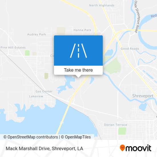 Mack Marshall Drive map