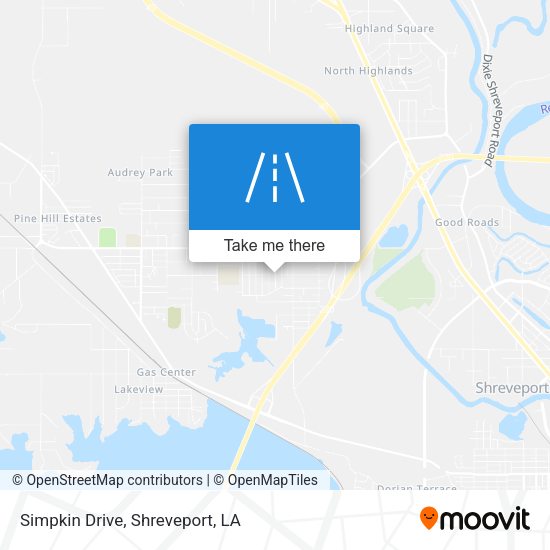 Mapa de Simpkin Drive
