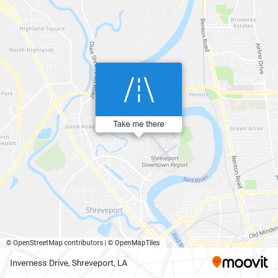 Inverness Drive map