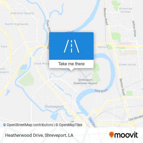 Heatherwood Drive map