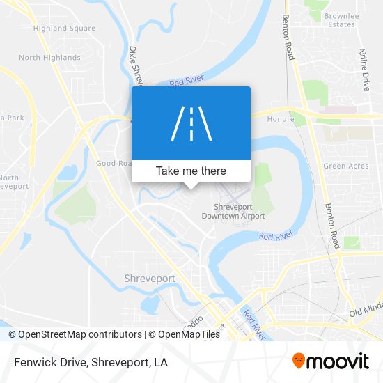 Fenwick Drive map