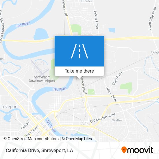 California Drive map