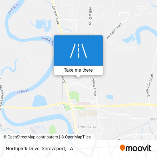 Northpark Drive map