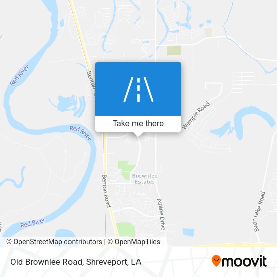 Old Brownlee Road map