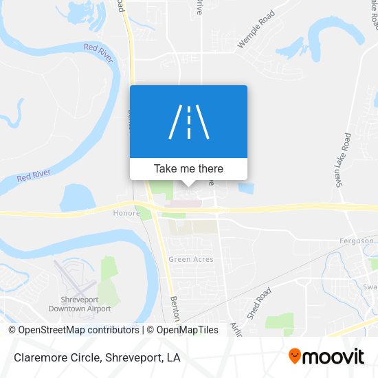 Mapa de Claremore Circle