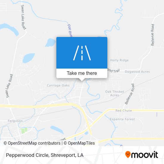 Mapa de Pepperwood Circle