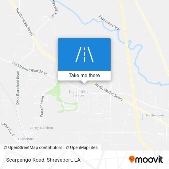 Mapa de Scarpengo Road