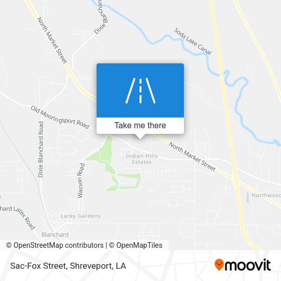 Mapa de Sac-Fox Street