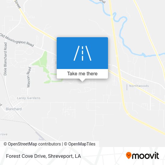 Forest Cove Drive map