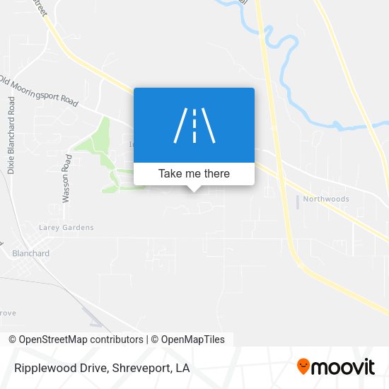 Mapa de Ripplewood Drive