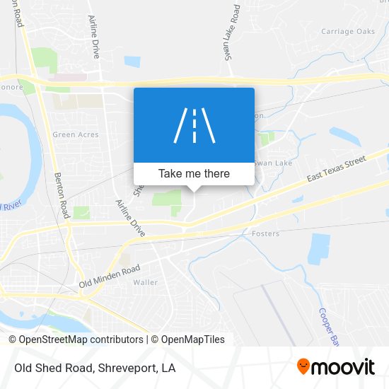 Mapa de Old Shed Road