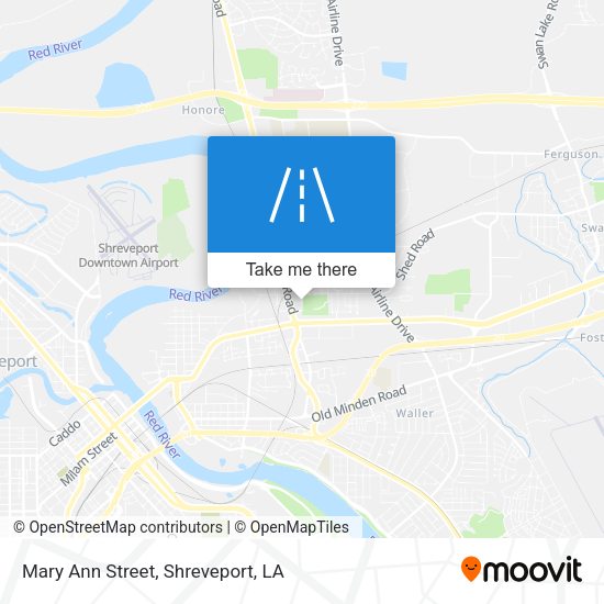 Mapa de Mary Ann Street