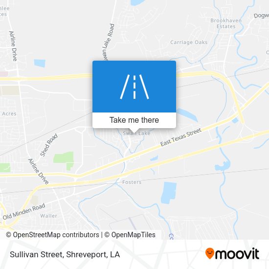 Sullivan Street map