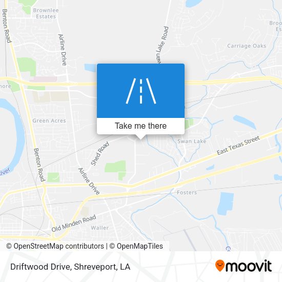 Driftwood Drive map