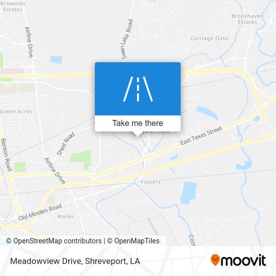 Meadowview Drive map
