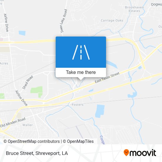 Mapa de Bruce Street
