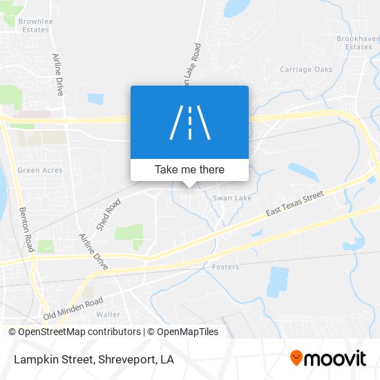 Mapa de Lampkin Street