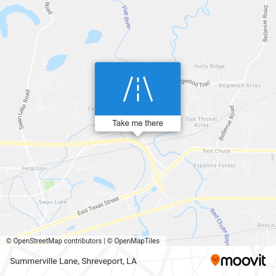 Mapa de Summerville Lane