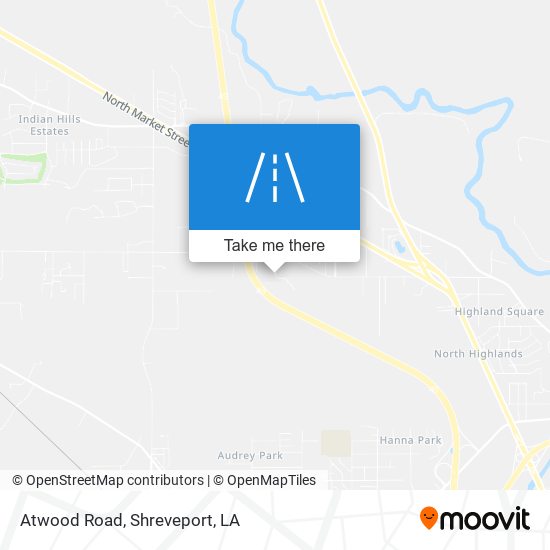 Atwood Road map