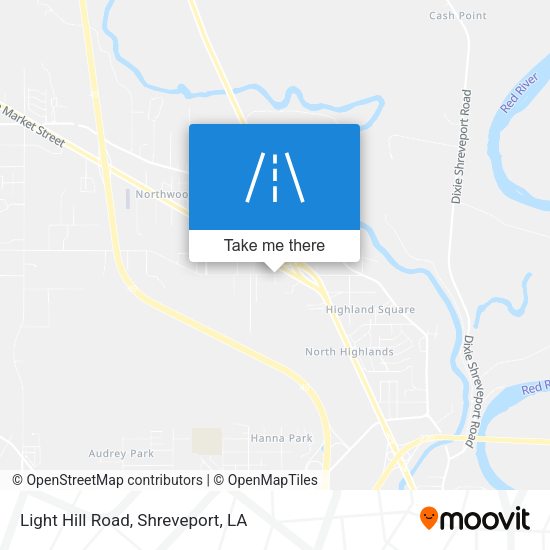 Light Hill Road map