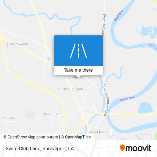 Mapa de Swim Club Lane