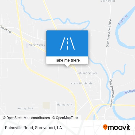 Mapa de Rainsville Road