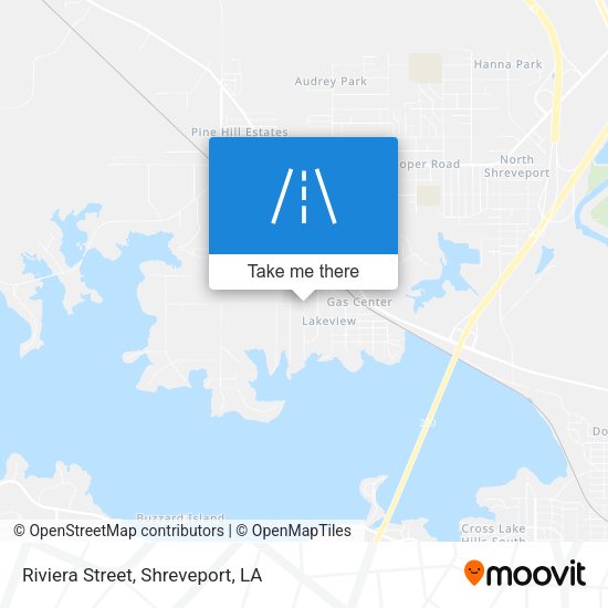 Riviera Street map