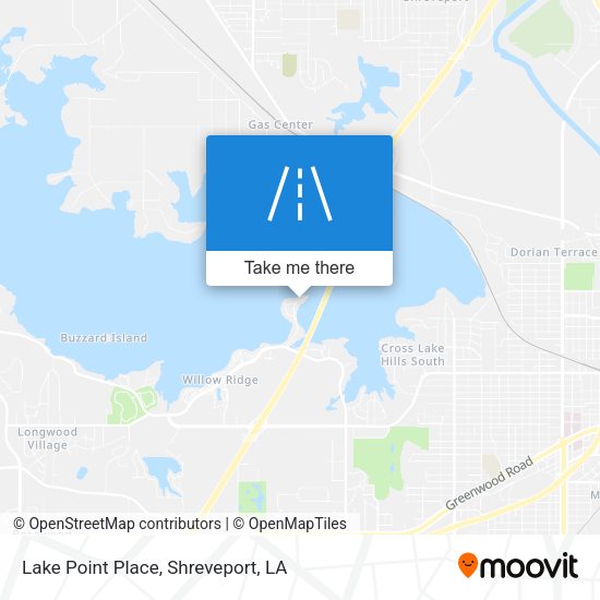Lake Point Place map