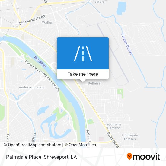 Mapa de Palmdale Place