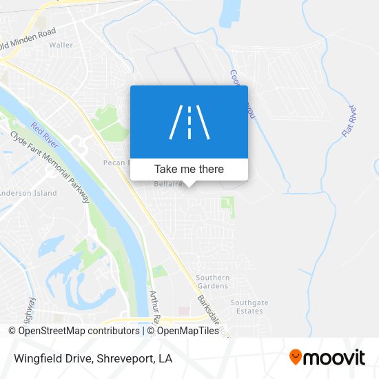 Mapa de Wingfield Drive