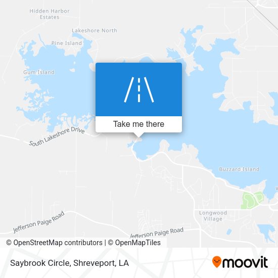 Mapa de Saybrook Circle