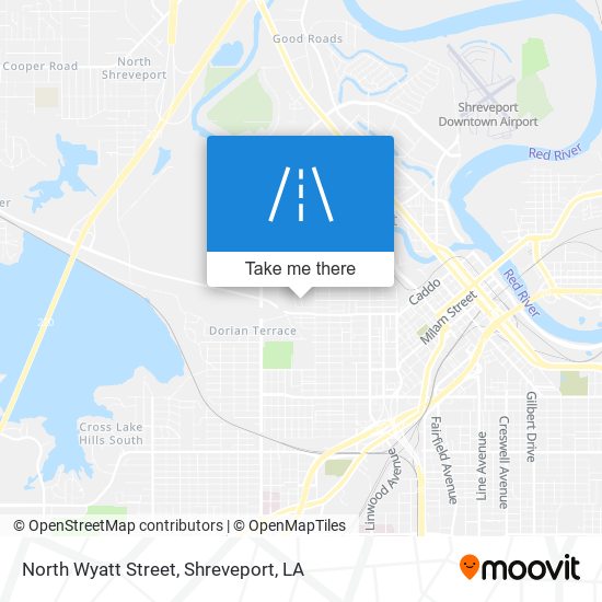 Mapa de North Wyatt Street