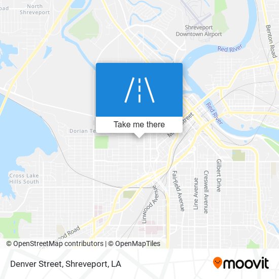 Denver Street map