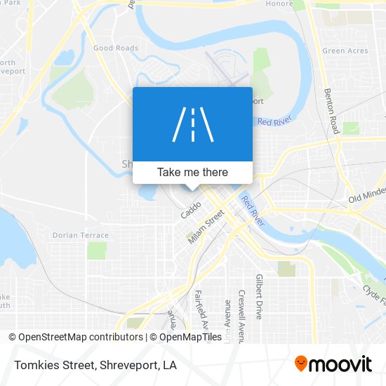 Mapa de Tomkies Street