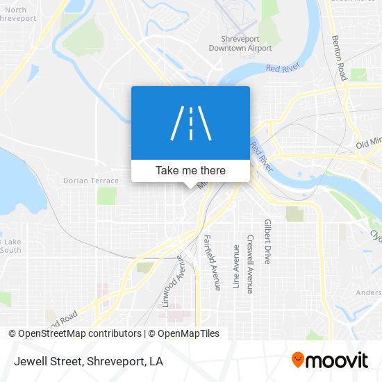 Jewell Street map